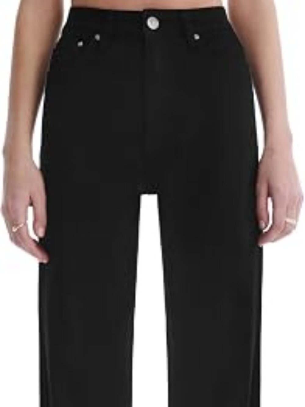 Women’s Jeans High Waisted Straight Stretchy Denim Jeans.